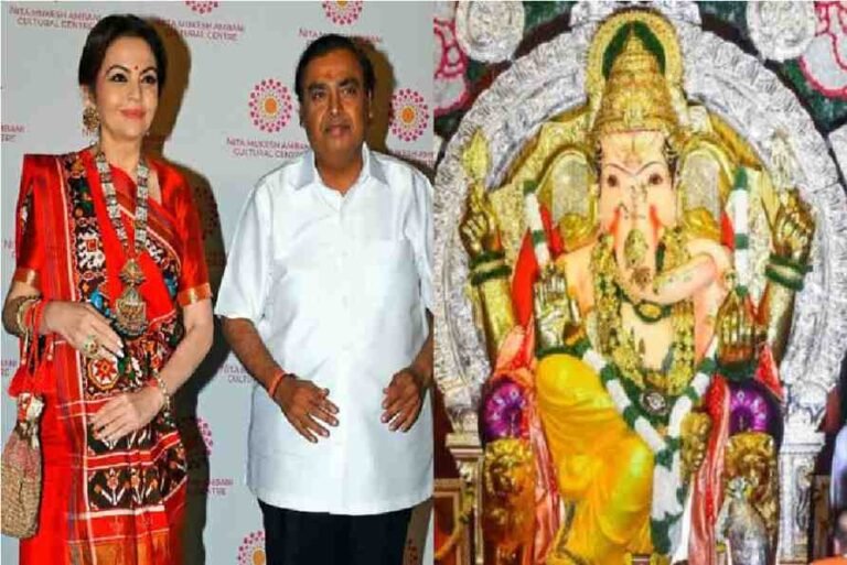 शाहरुख खान से लेकर दीपिका-रणवीर तक, अंबानी के गणेश उत्सव में बॉलीवुड की शान