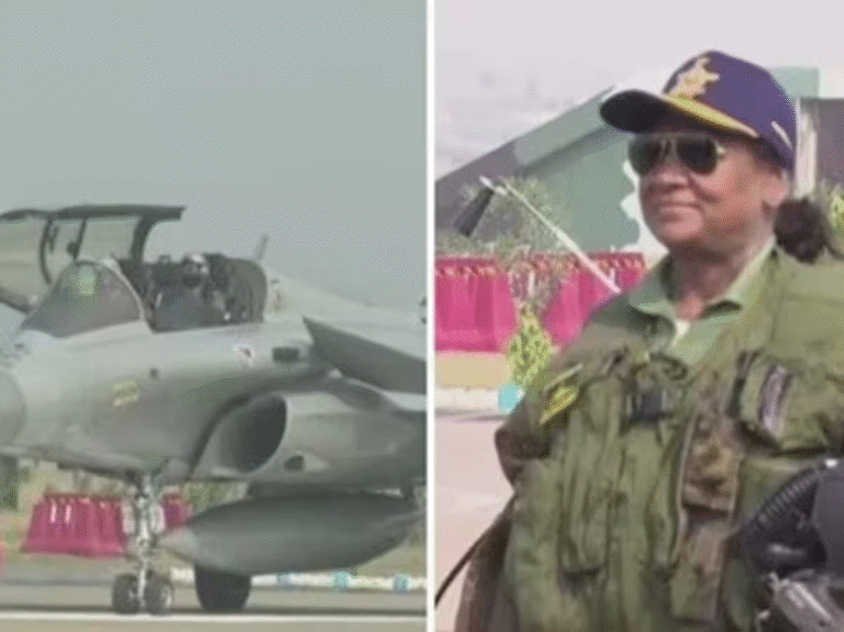 राष्ट्रपति द्रौपदी मुर्मू ने भरी Rafale fighter जेट से उड़ान, बनीं ऐसा करने वाली पहली भारतीय महिला राष्ट्रपति