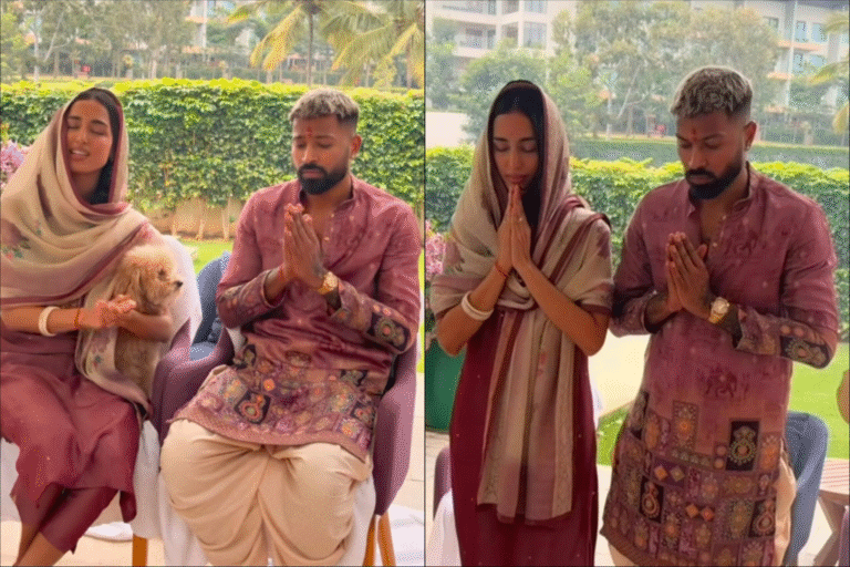 हार्दिक पंड्या ने गर्लफ्रेंड महीका शर्मा संग की हनुमान पूजा, इंस्टाग्राम पर शेयर किए फोटो-वीडियो; फैंस बोले— “जल्दी ठीक होकर लौटें मैदान पर”