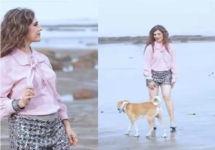 Meenakshi Seshadri :मीना काशी Seshadri ने 62 साल की उम्र में शॉर्ट्स और टॉप में समुंदर किनारे शेयर किया वीडियो