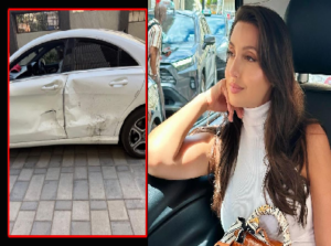 Nora Fatehi Car Accident