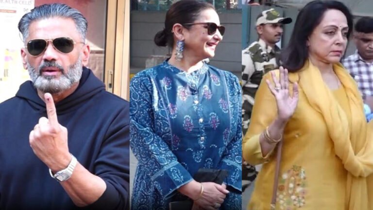 BMC Elections : 29 महानगरपालिकाओं के चुनाव में बॉलीवुड सितारों ने निभाई नागरिक जिम्मेदारी