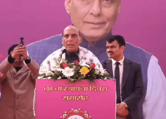 राजनाथ सिंह बोले-नेताओं के प्रति विश्वास का संकट:मेरा राजनीति में आना एक संयोग